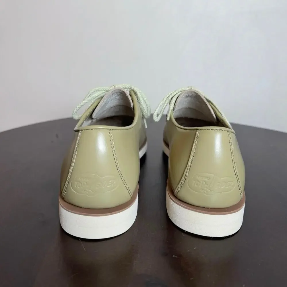 NWT Sperry Top-Sider Captain's Oxford Smoked Elk Boat Shoe - Size M7/W8.5
